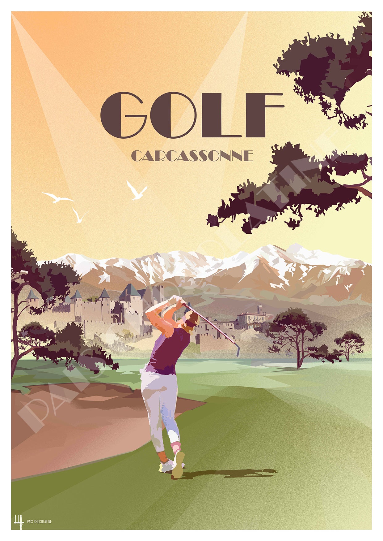 Golf à Carcassonne – L’Élégance et la Sérénité