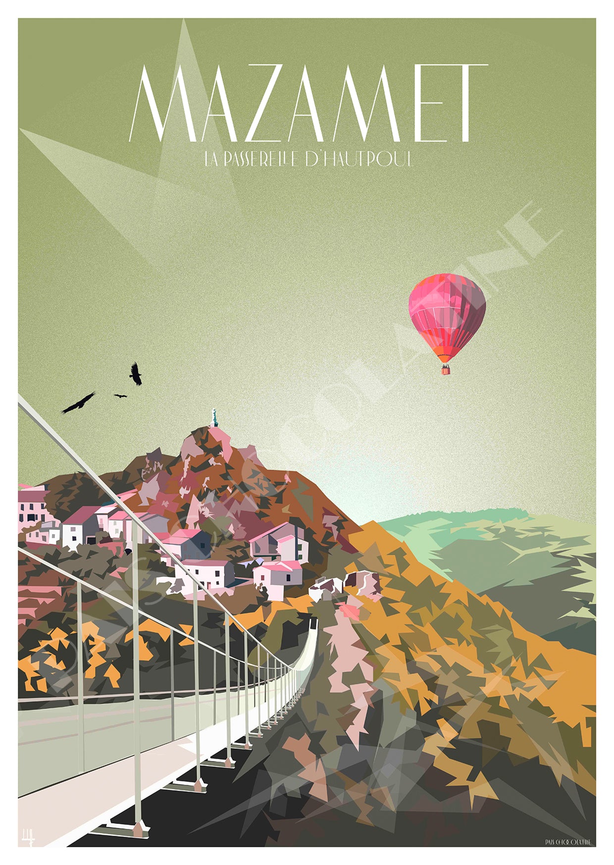 Mazamet – The Hautpoul Footbridge 🌉🎈