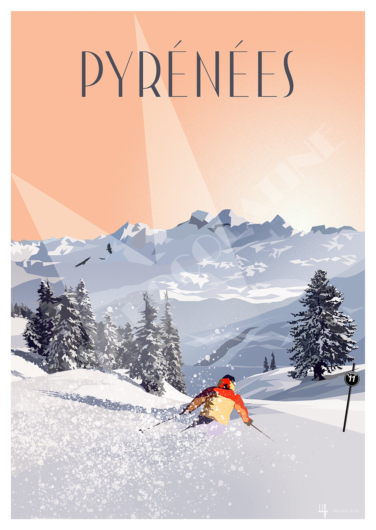 Pyrénées – La Magie des Pistes Enneigées