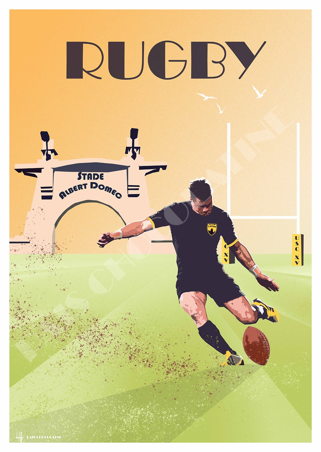 🏉 Rugby – Passion and Pride at the Albert Domec Stadium 🏟️