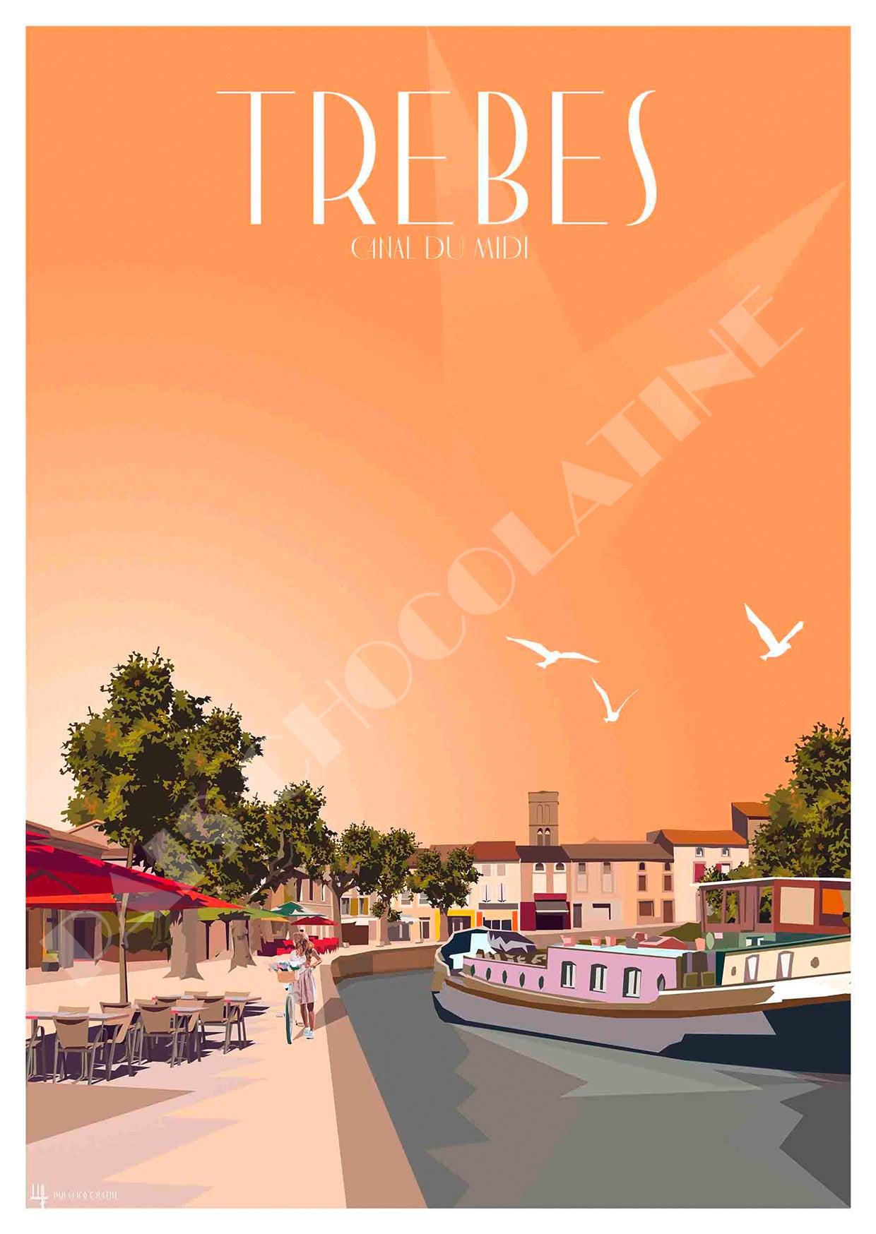 Trèbes – The Timeless Charm of the Canal du Midi 🌅⛵